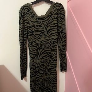 Knee Length Sweater Dress